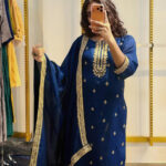 Shalwar-Blue
