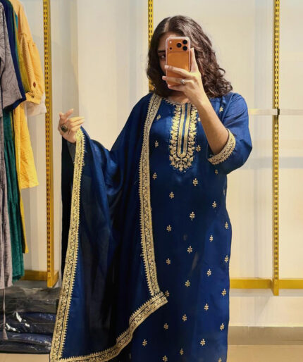 Shalwar-Blue
