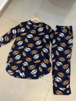 Leaf Printed Co-ord Set - Image 5