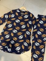 Leaf Printed Co-ord Set - Image 4