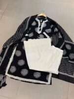 Noor Black & Ivory Shalwar Set - Image 2