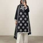 Noor Black & Ivory Shalwar Set
