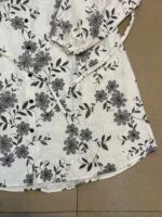 Floral Printed Button-Down Tunic Top - Image 3