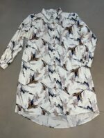 Abstract Printed Longline Shirt Dress - Image 4