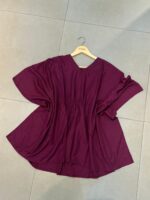 Casual Elasticated Waist Kaftan Top - Image 7