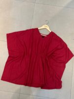 Casual Elasticated Waist Kaftan Top - Image 3