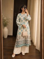 Floral Print Long Top
