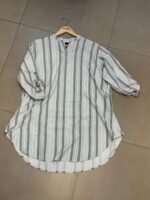 Monochrome Striped Top - Image 3