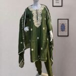 Royal Embroidered 3-Piece Cotton Shalwar Suit Set