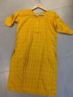 Geometric Print Cotton Kurti - Image 3
