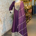 Royal Plum: Embroidered 3-Piece Suit