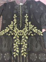 Elegant Embroidered Chiffon 3-Piece Suit - Image 4